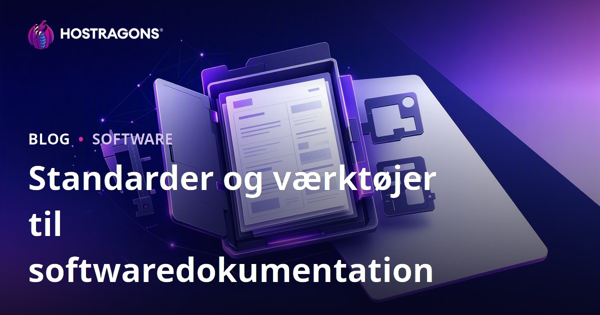 Standarder og værktøjer til softwaredokumentation
