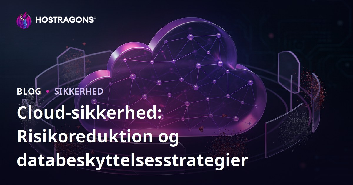 Cloud-sikkerhed: Risikoreduktion og databeskyttelsesstrategier
