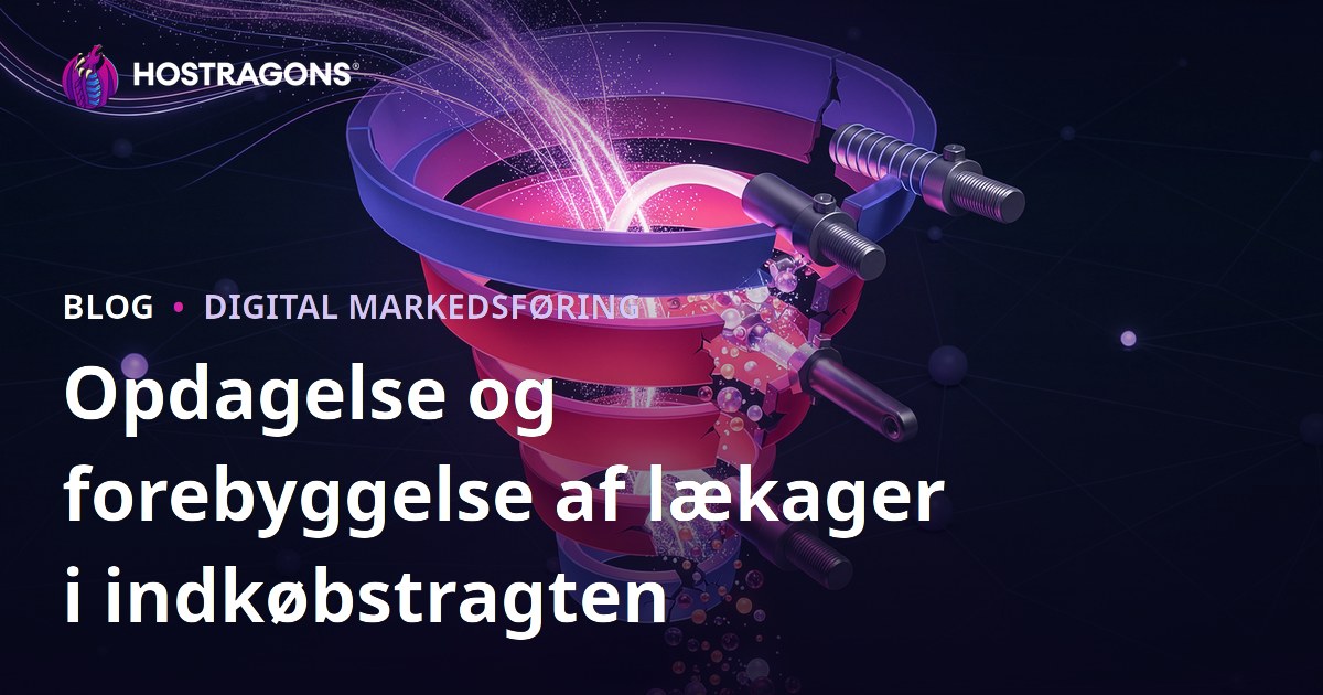 Opdagelse og forebyggelse af lækager i indkøbstragten