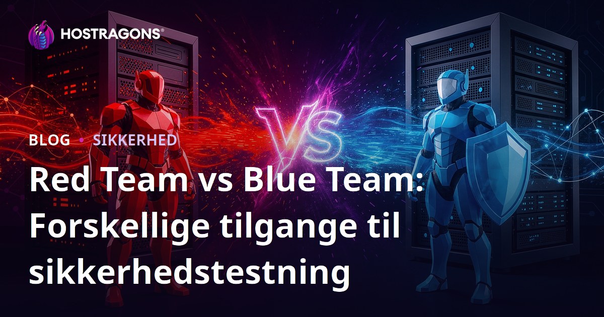 Red Team vs Blue Team: Forskellige tilgange til sikkerhedstestning
