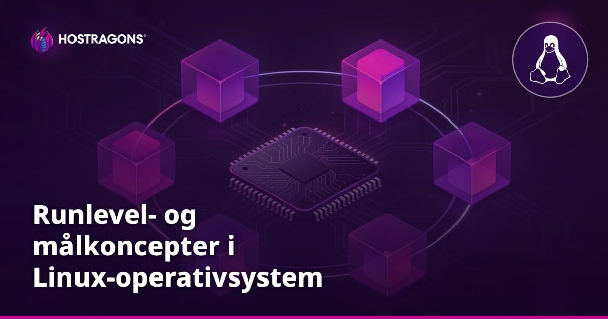 Runlevel- og målkoncepter i Linux-operativsystem