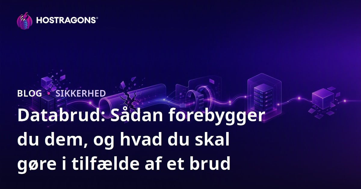 Databrud: Sådan forebygger du dem, og hvad du skal gøre i tilfælde af et brud