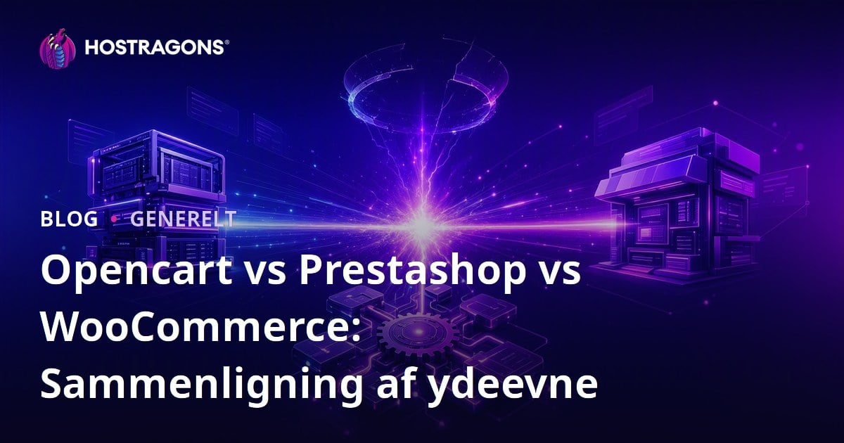 Opencart vs Prestashop vs WooCommerce: Sammenligning af ydeevne