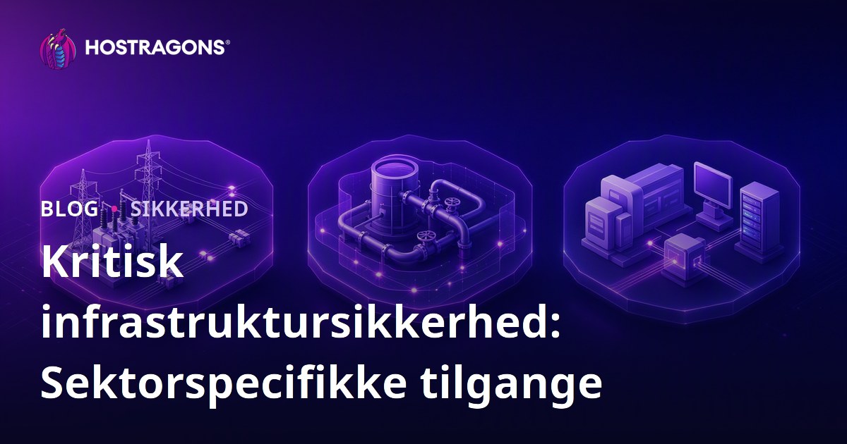 Kritisk infrastruktursikkerhed: Sektorspecifikke tilgange