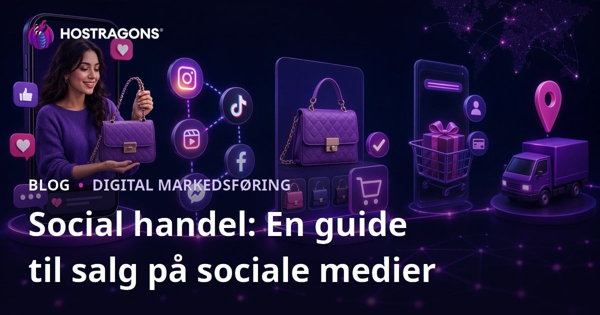 Social handel: En guide til salg på sociale medier