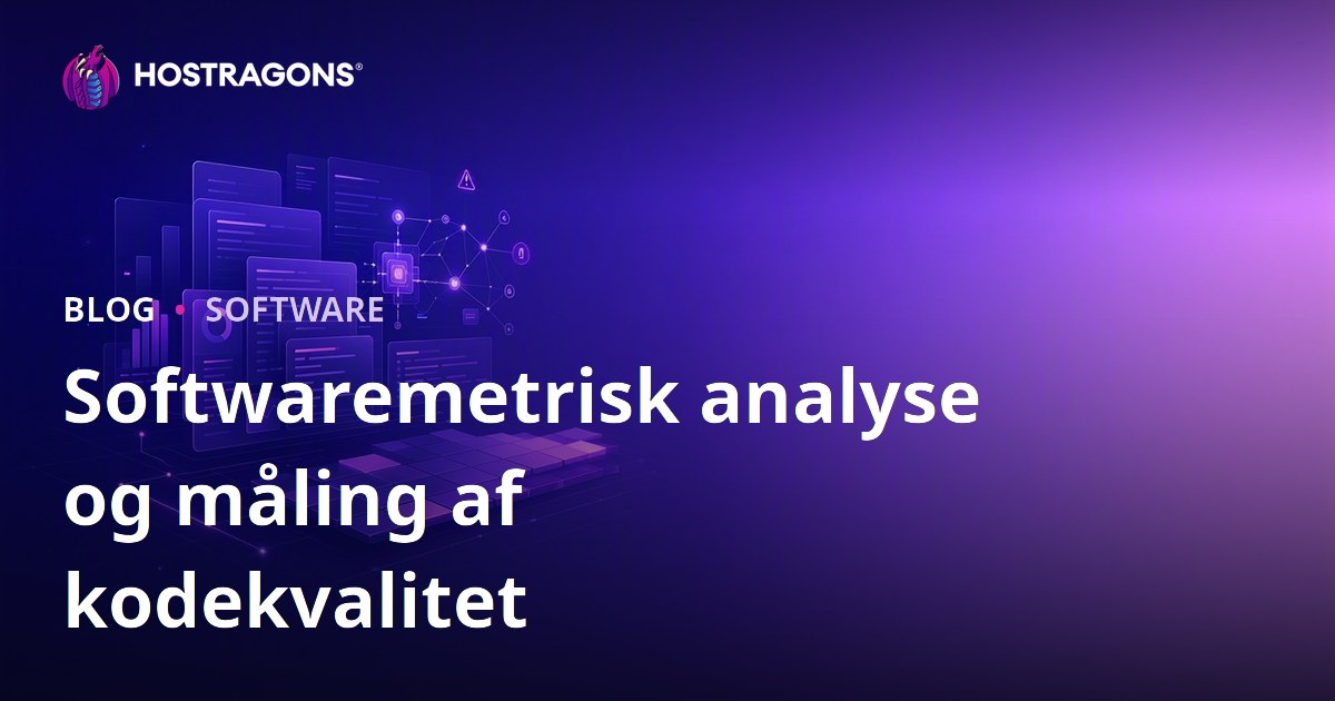 Softwaremetrisk analyse og måling af kodekvalitet