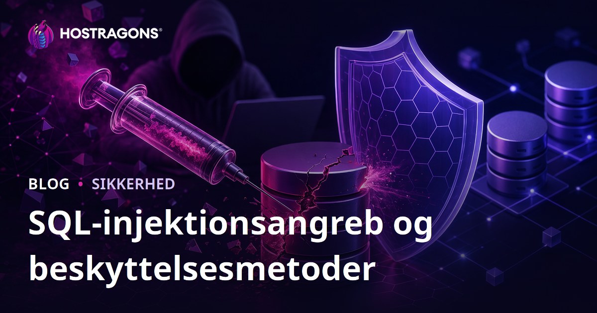 SQL-injektionsangreb og beskyttelsesmetoder