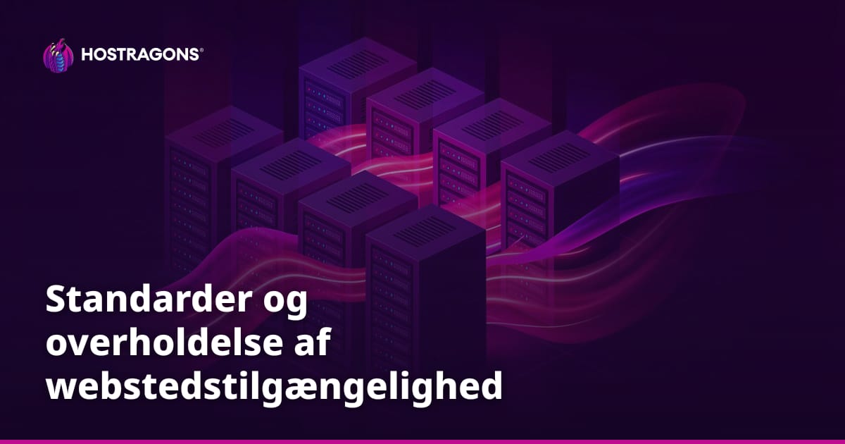 Standarder og overholdelse af webstedstilgængelighed