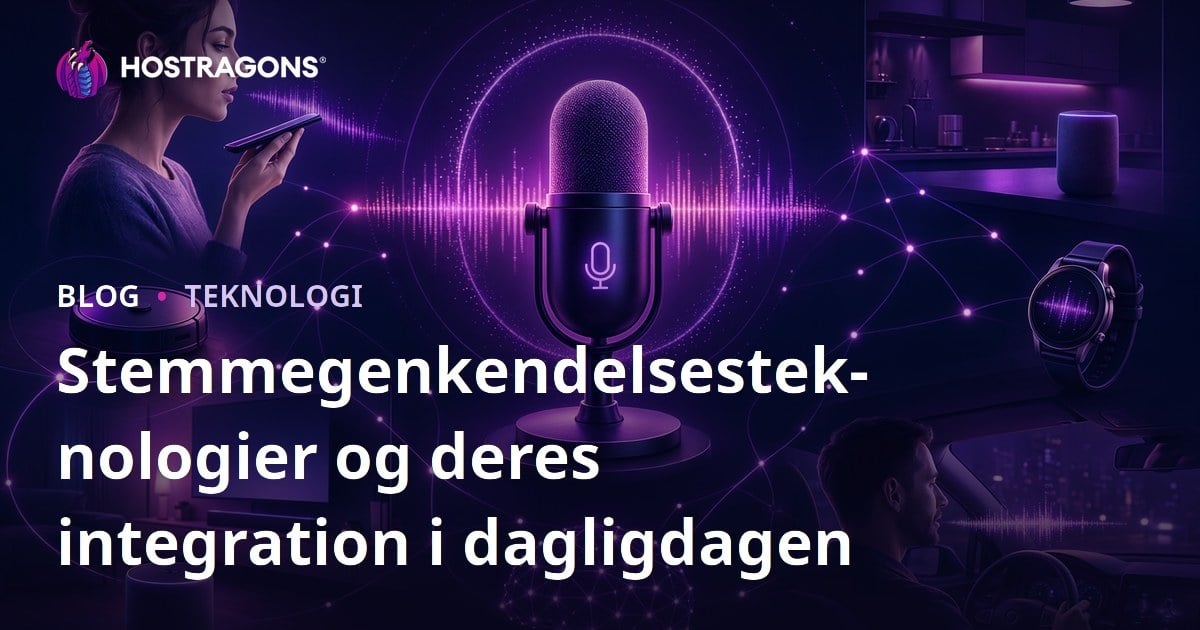 Stemmegenkendelsesteknologier og deres integration i dagligdagen
