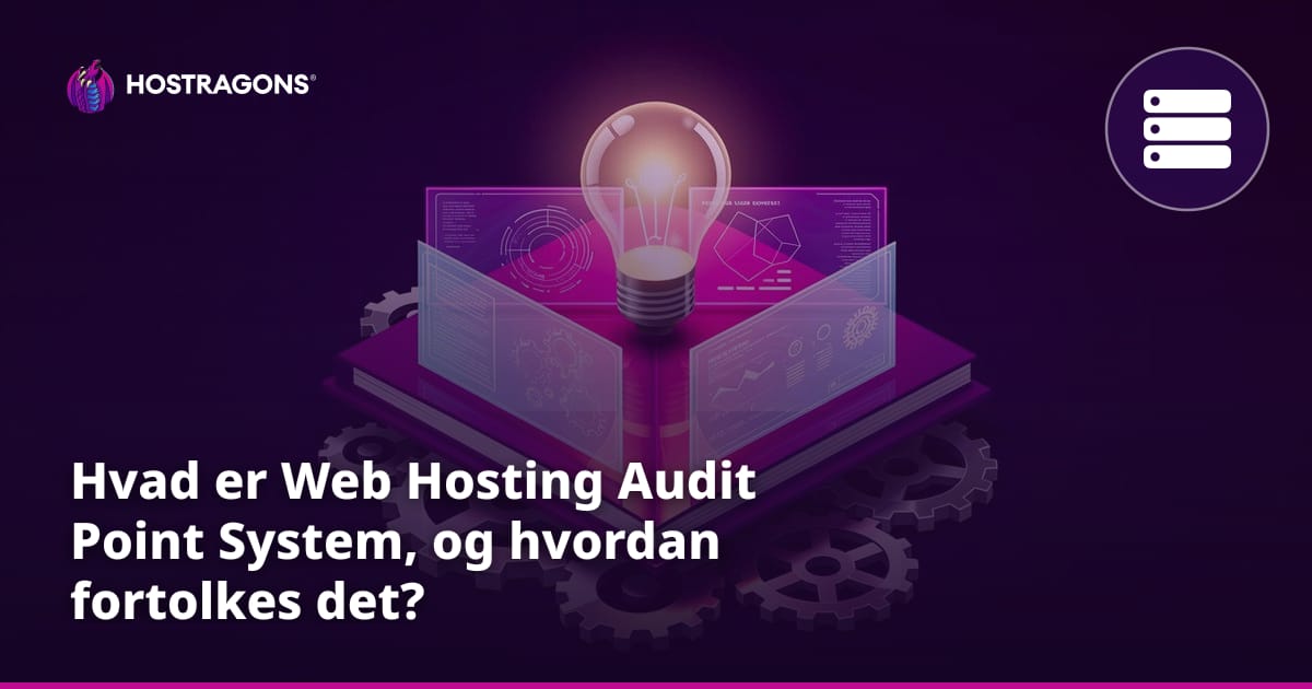 Hvad er Web Hosting Audit Point System, og hvordan fortolkes det?