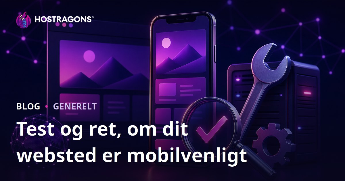 Test og ret, om dit websted er mobilvenligt