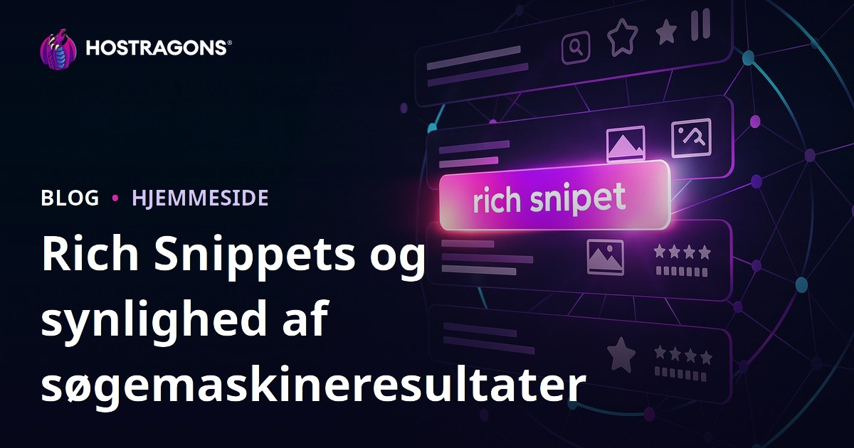 Rich Snippets og synlighed af søgemaskineresultater