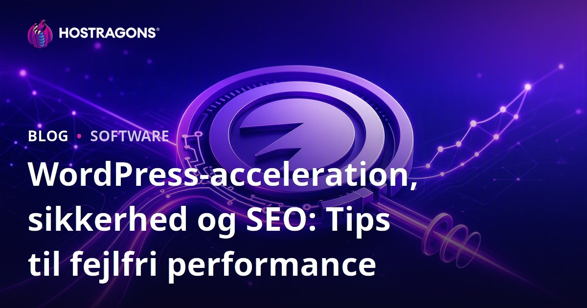 WordPress-acceleration, sikkerhed og SEO: Tips til fejlfri performance