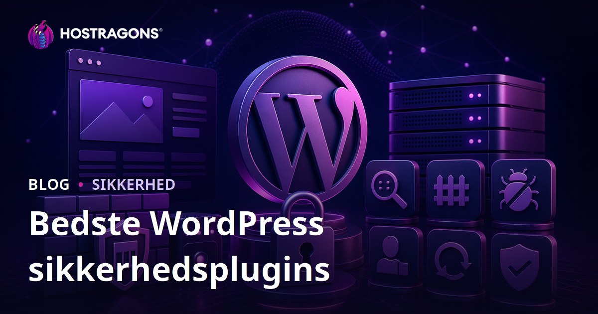 Bedste WordPress sikkerhedsplugins