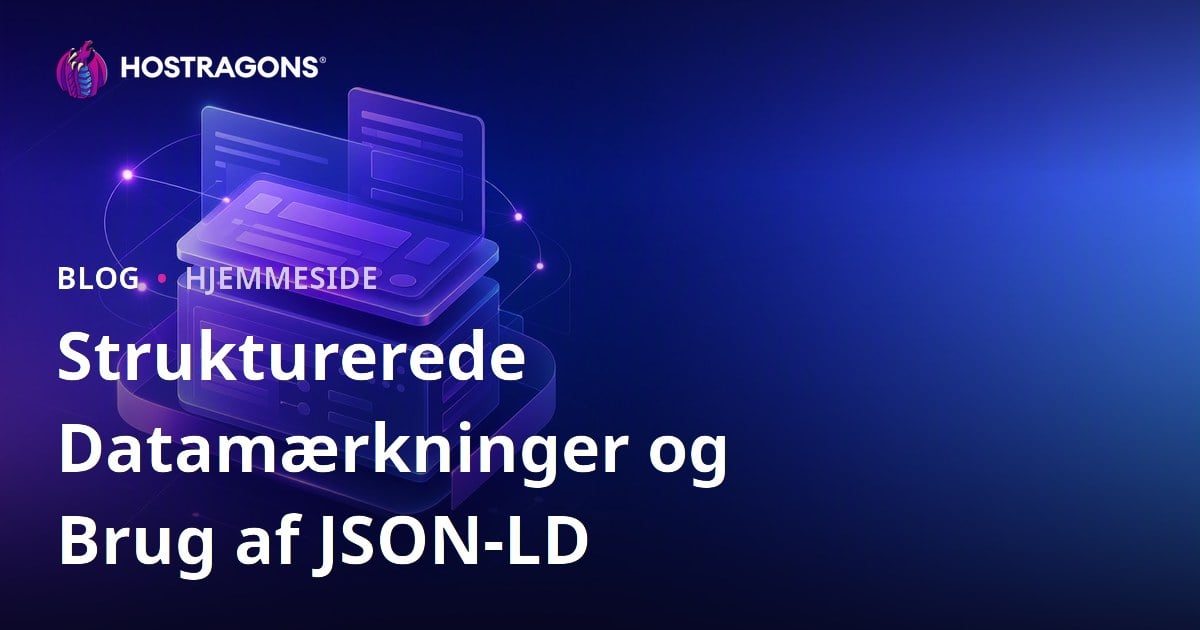 Strukturerede Datamærkninger og Brug af JSON-LD