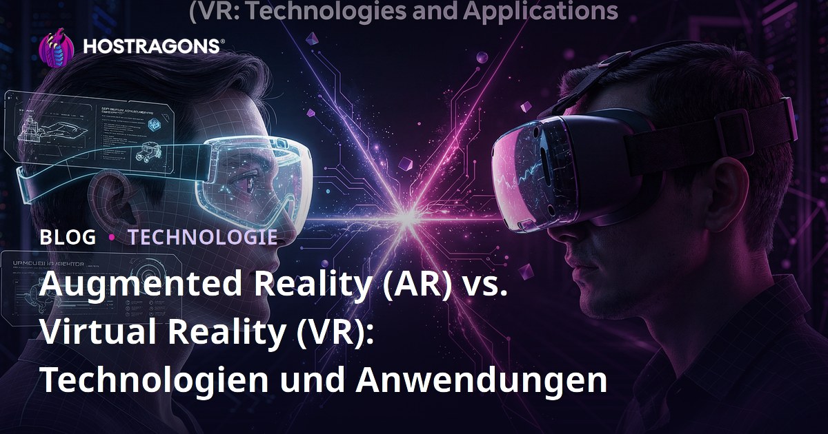 Augmented Reality (AR) vs. Virtual Reality (VR): Technologien und Anwendungen
