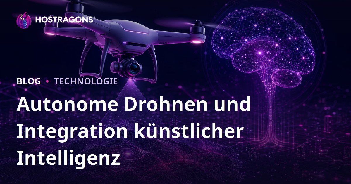 Autonome Drohnen und Integration künstlicher Intelligenz