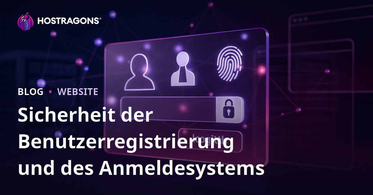 Sicherheit der Benutzerregistrierung und des Anmeldesystems