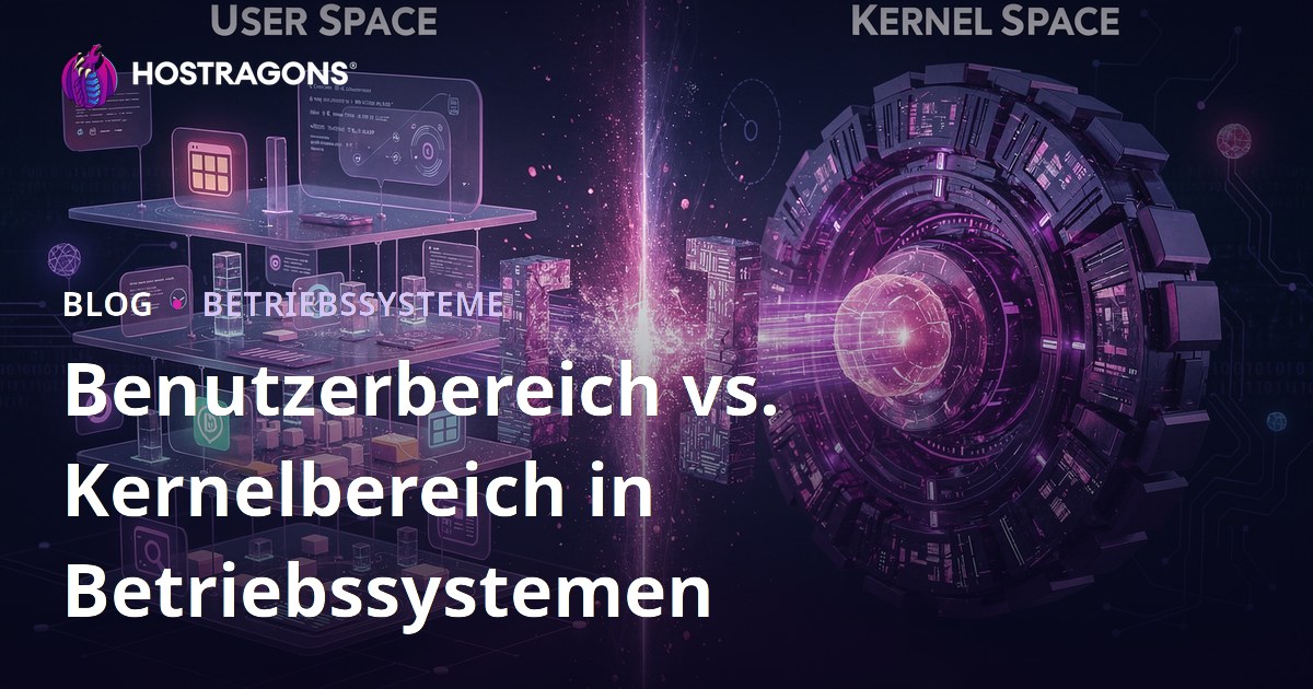 Benutzerbereich vs. Kernelbereich in Betriebssystemen