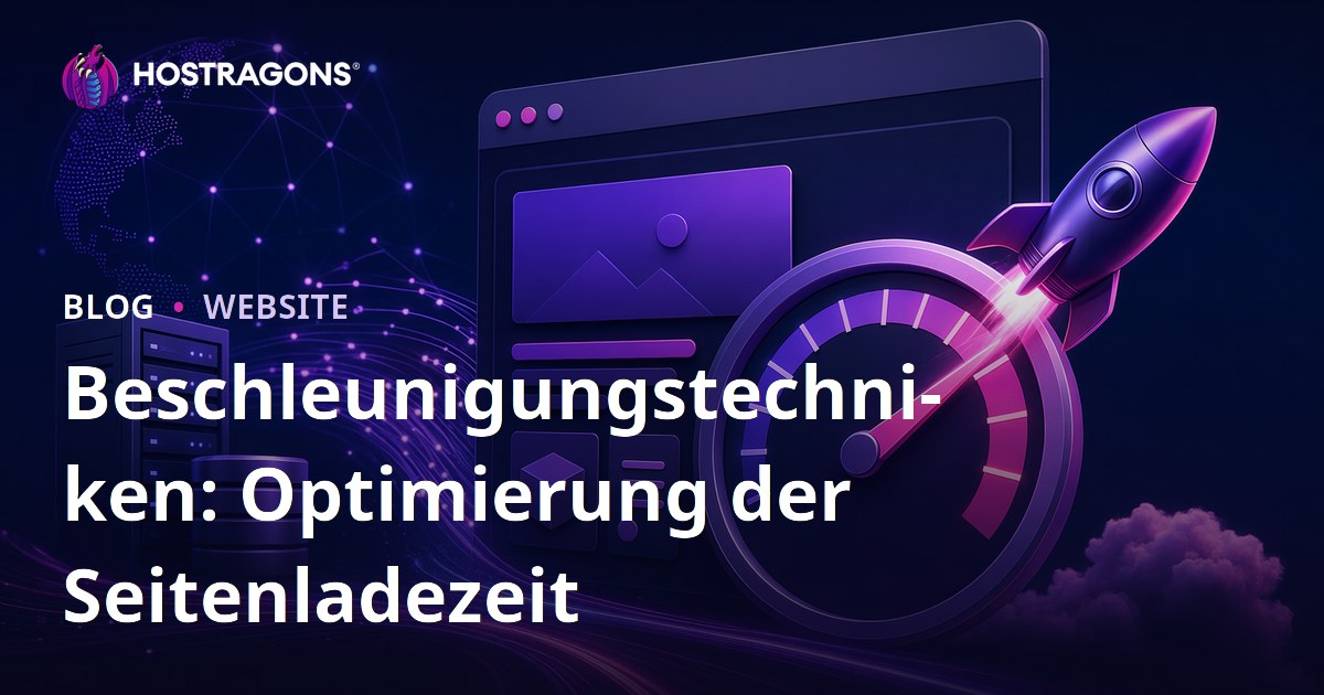 Beschleunigungstechniken: Optimierung der Seitenladezeit
