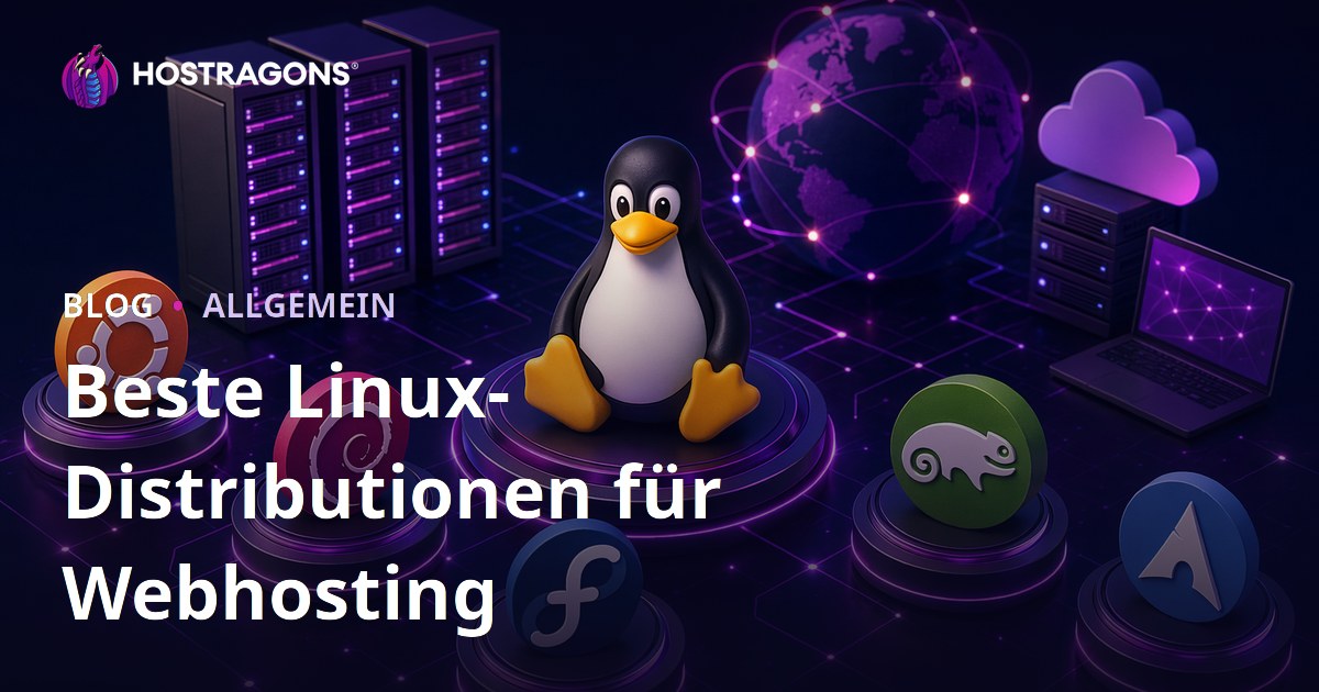 Beste Linux-Distributionen für Webhosting