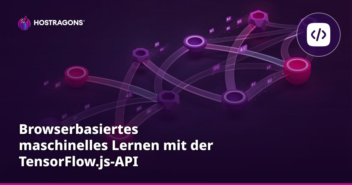 Browserbasiertes maschinelles Lernen mit der TensorFlow.js-API