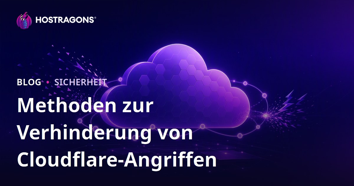 Methoden zur Verhinderung von Cloudflare-Angriffen