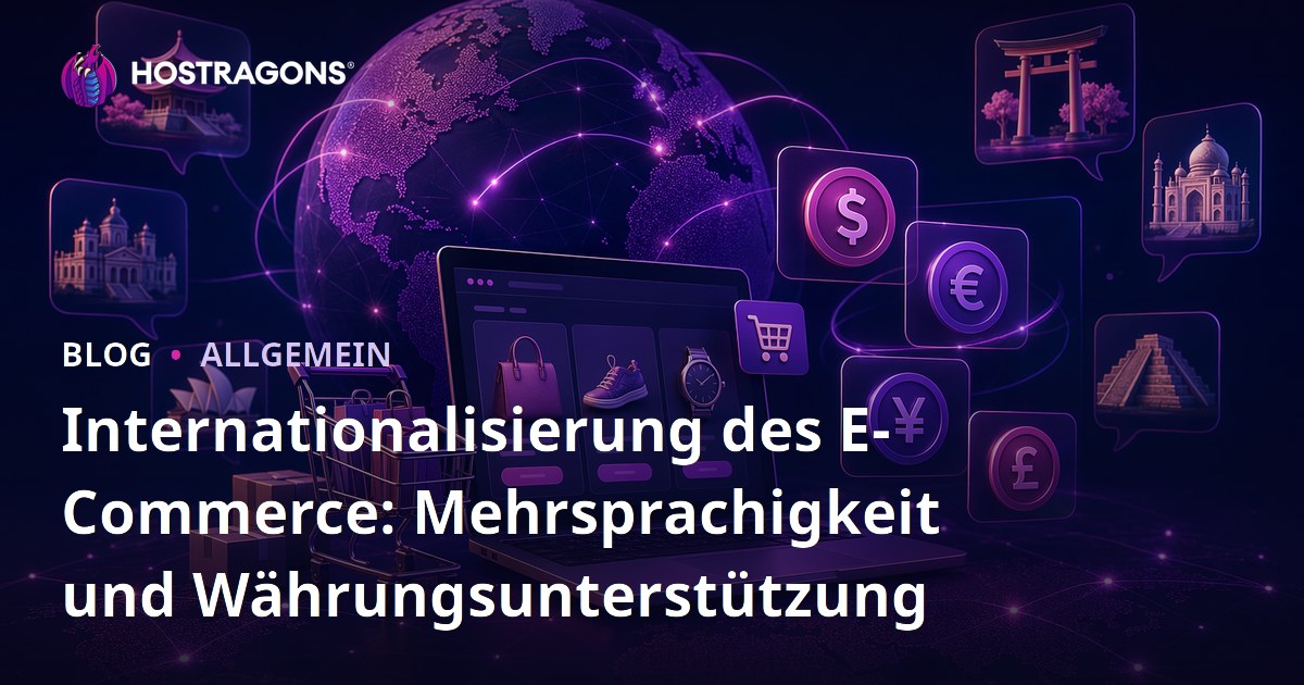 Internationalisierung des E-Commerce: Mehrsprachigkeit und Währungsunterstützung