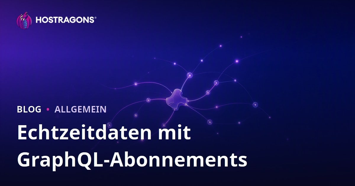 Echtzeitdaten mit GraphQL-Abonnements