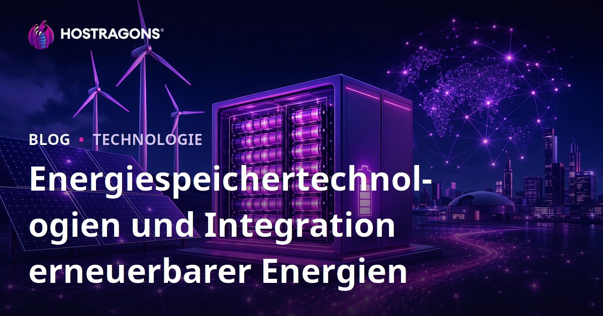 Energiespeichertechnologien und Integration erneuerbarer Energien