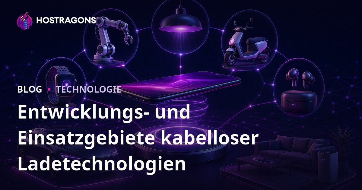 Entwicklungs- und Einsatzgebiete kabelloser Ladetechnologien