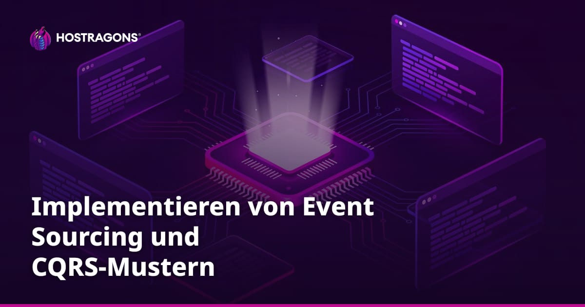 Implementieren von Event Sourcing und CQRS-Mustern