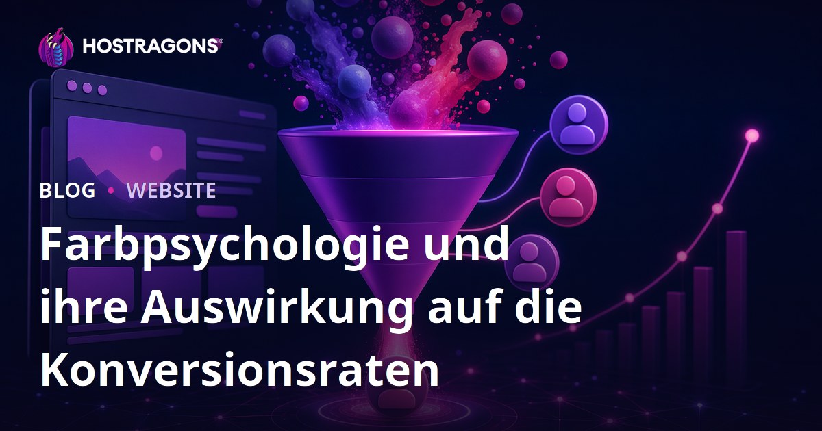 Farbpsychologie und ihre Auswirkung auf die Konversionsraten