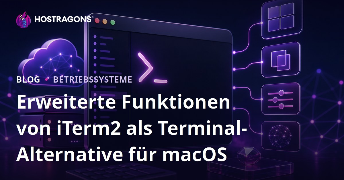 Erweiterte Funktionen von iTerm2 als Terminal-Alternative für macOS