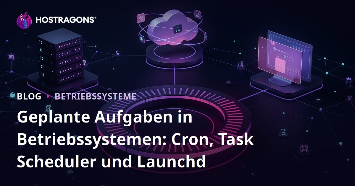 Geplante Aufgaben in Betriebssystemen: Cron, Task Scheduler und Launchd