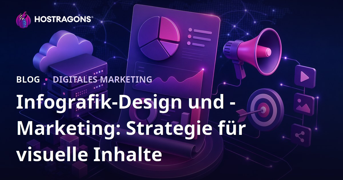 Infografik-Design und -Marketing: Strategie für visuelle Inhalte