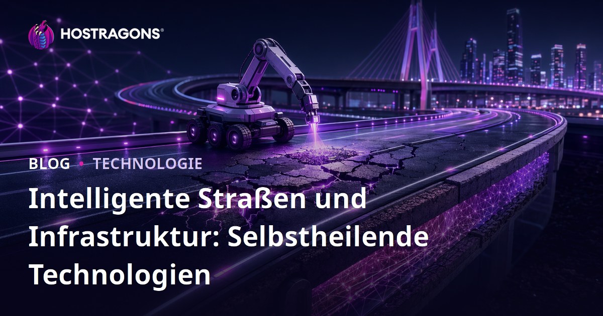 Intelligente Straßen und Infrastruktur: Selbstheilende Technologien