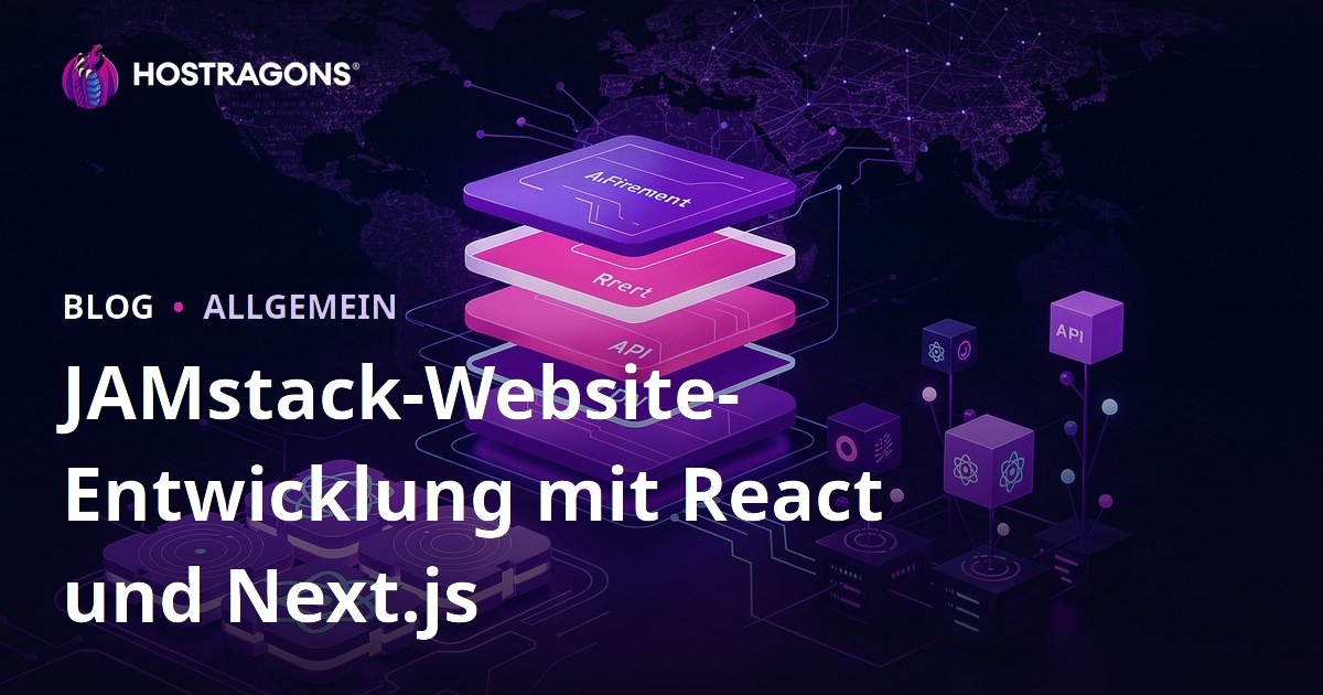 JAMstack-Website-Entwicklung mit React und Next.js