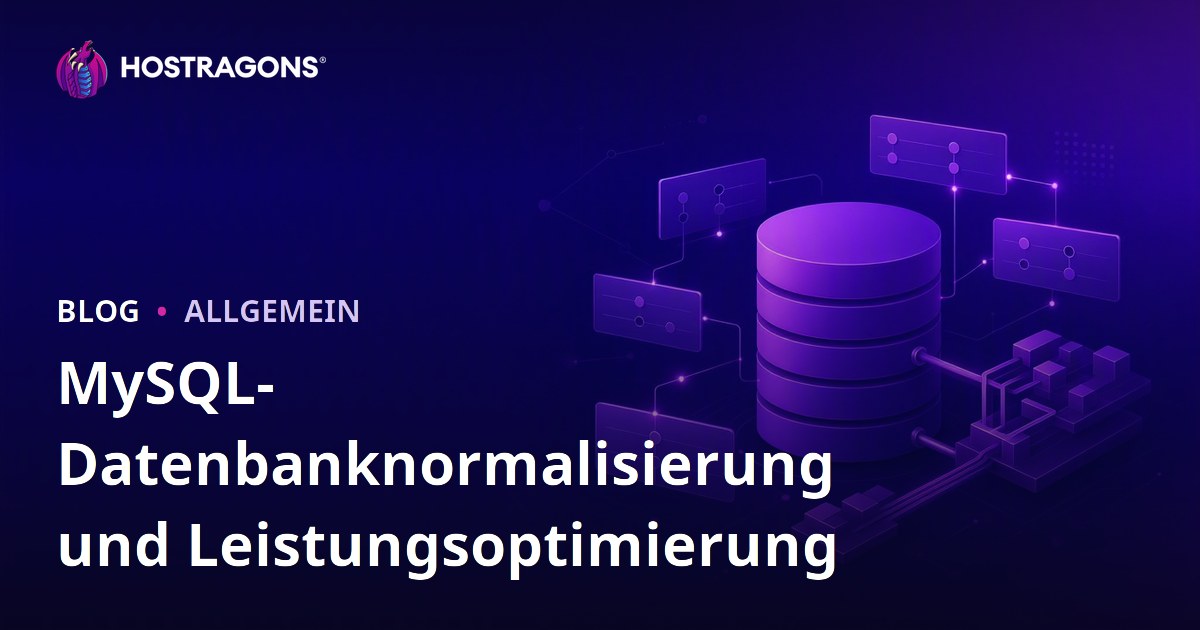 MySQL-Datenbanknormalisierung und Leistungsoptimierung
