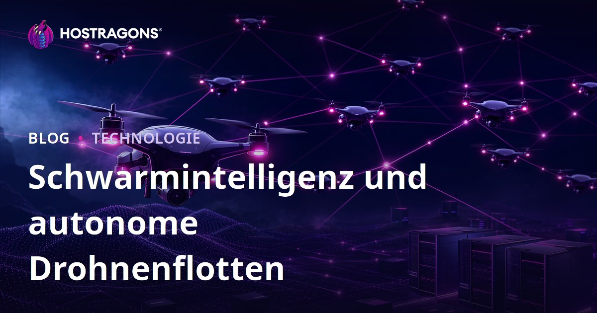 Schwarmintelligenz und autonome Drohnenflotten