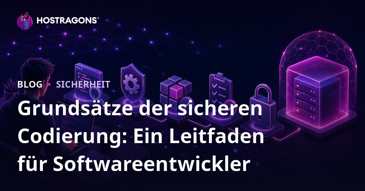 Grundsätze der sicheren Codierung: Ein Leitfaden für Softwareentwickler