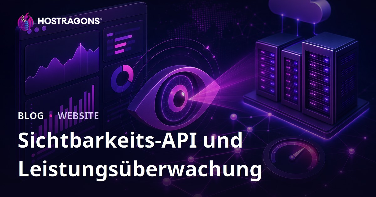 Sichtbarkeits-API und Leistungsüberwachung