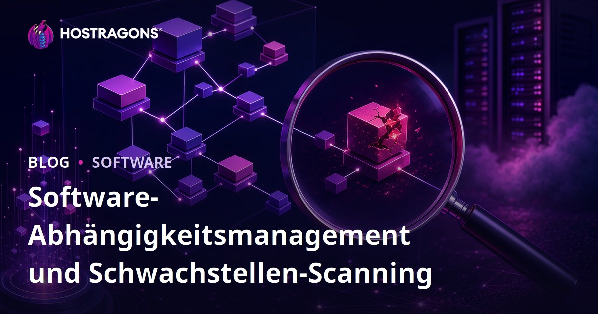 Software-Abhängigkeitsmanagement und Schwachstellen-Scanning