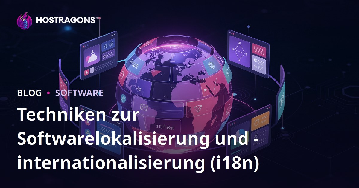 Techniken zur Softwarelokalisierung und -internationalisierung (i18n)