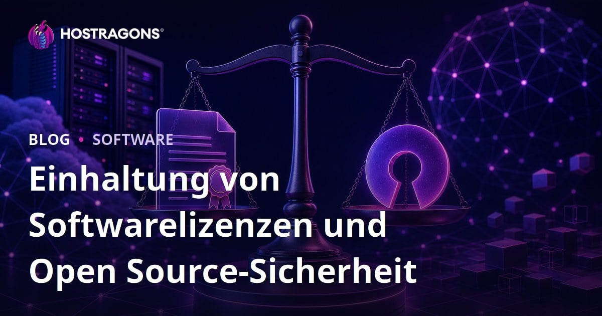 Einhaltung von Softwarelizenzen und Open Source-Sicherheit