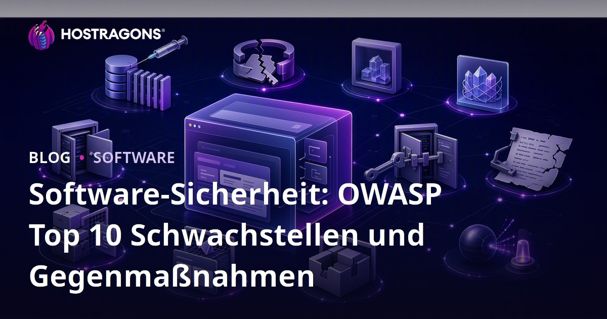 Software-Sicherheit: OWASP Top 10 Schwachstellen und Gegenmaßnahmen