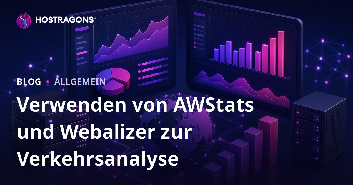 Verwenden von AWStats und Webalizer zur Verkehrsanalyse