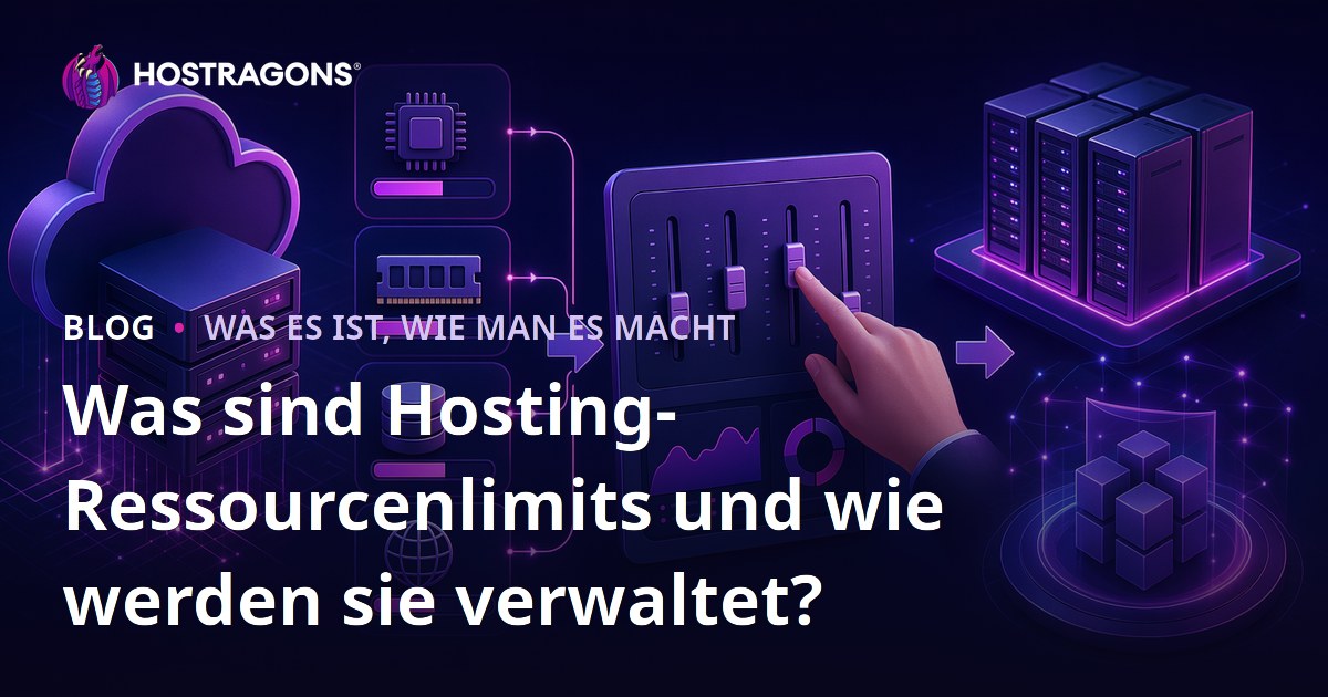 Was sind Hosting-Ressourcenlimits und wie werden sie verwaltet?