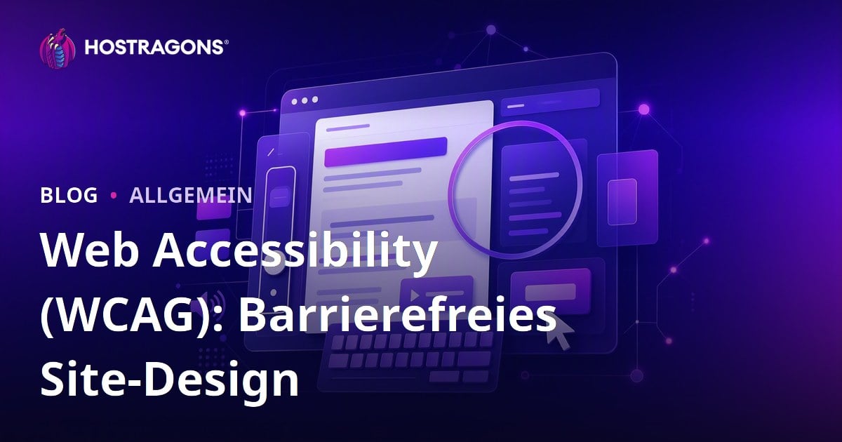 Web Accessibility (WCAG): Barrierefreies Site-Design