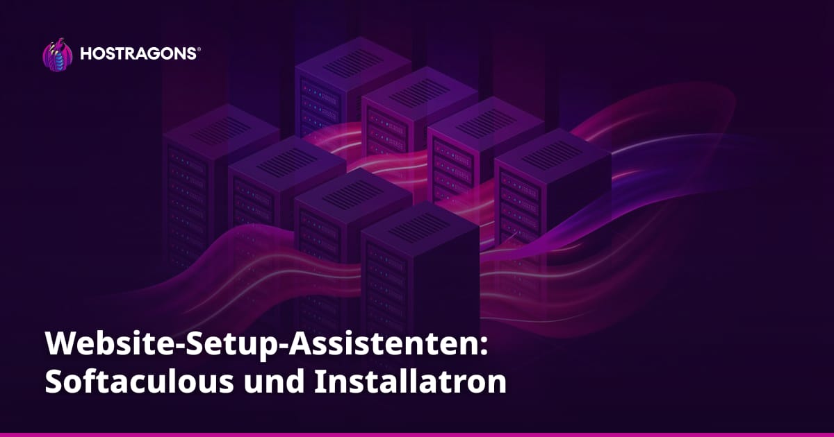 Website-Setup-Assistenten: Softaculous und Installatron